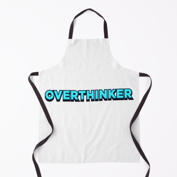 Item preview, Overthinker Blue 3d Logo designed and sold by PeterPrv.