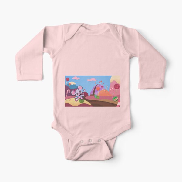 Wala Watermelon World Cool School Rocks Body de manga larga para bebé