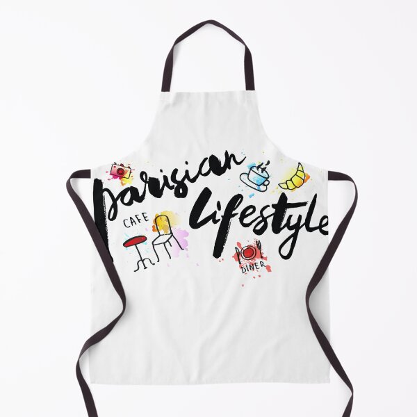 Item preview, Parisian Lifestyle Lettering Illustration designed and sold by Evguenia SVETCHKAREVA.