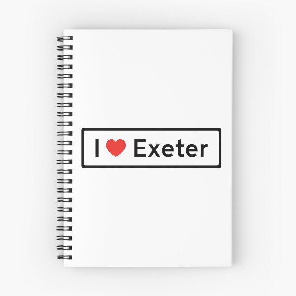Item preview, I Love Exeter! designed and sold by DoodleDashCollective.