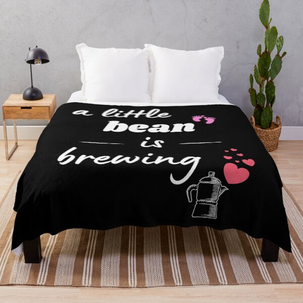 Item preview, A little bean is brewing Girl | Pregnant coffee lover designed and sold by KohMooy.
