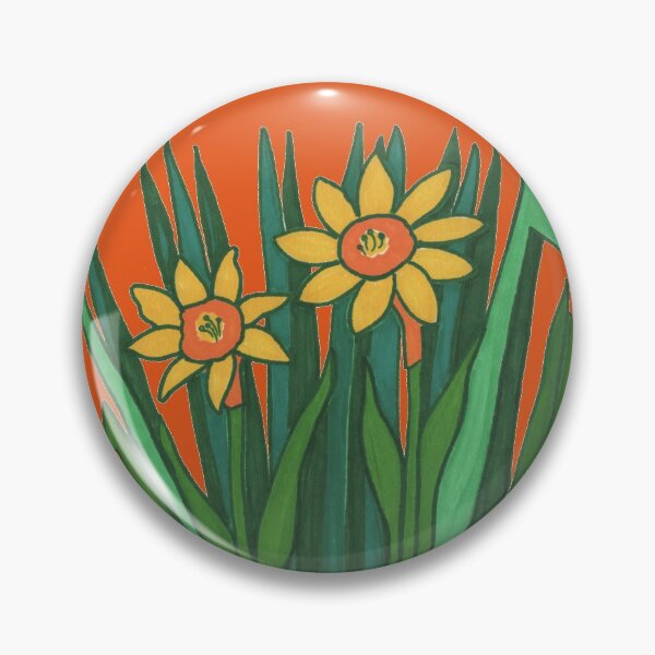 Item preview, Daffodils (2020) on Orange designed and sold by BelindaFuller.