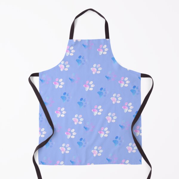 Item preview, Pastel Pink and Blue Paw Prints  designed and sold by FaithAndForest.