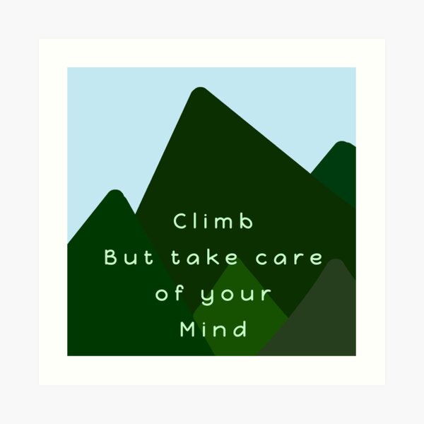 Self Care part 1 Art Print