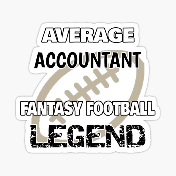 Fantasy Football Legend - Accountant Sticker