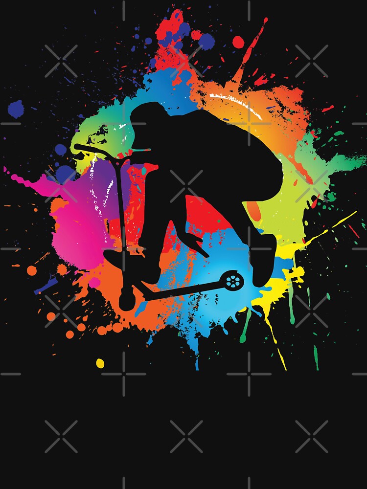 "Stunt Scooter" Tshirt by Designer177 Redbubble