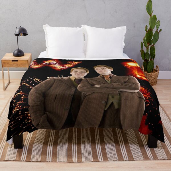 Fred and George Weasley Throw Blanket