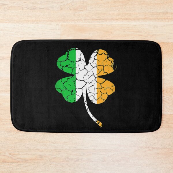 Item preview, Vintage Irish Flag Four Leaf Clover St Patty's Day designed and sold by thewhitteeguy.