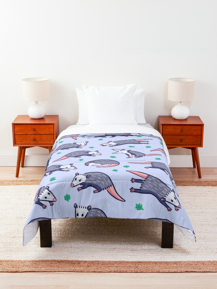 Alternate view of Opossum Pattern 2 Comforter