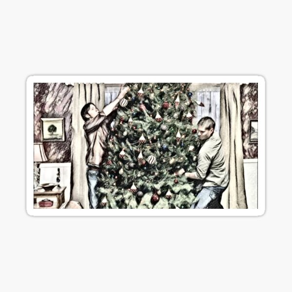 Item preview, Supernatural Christmas designed and sold by WillowsWardrobe.