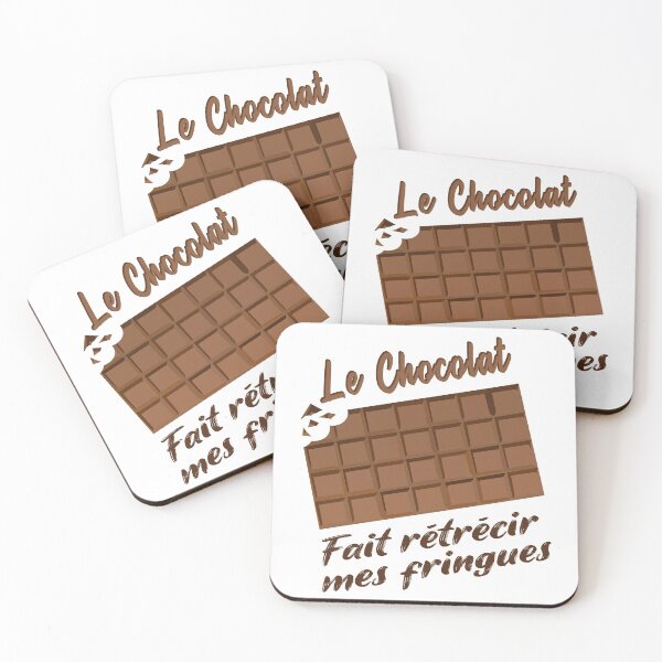 Item preview, Chocolate makes my clothes shrink - Message Humor designed and sold by rubislys.