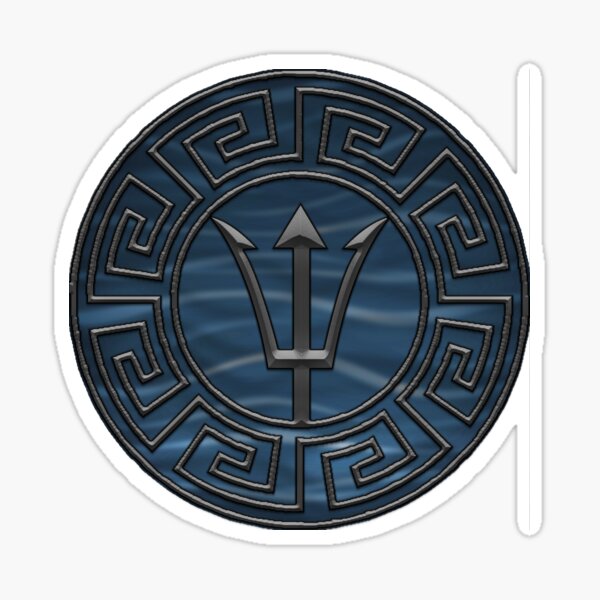 Item preview, Symbol des griechischen Gottes Poseidon designed and sold by Fandalas.