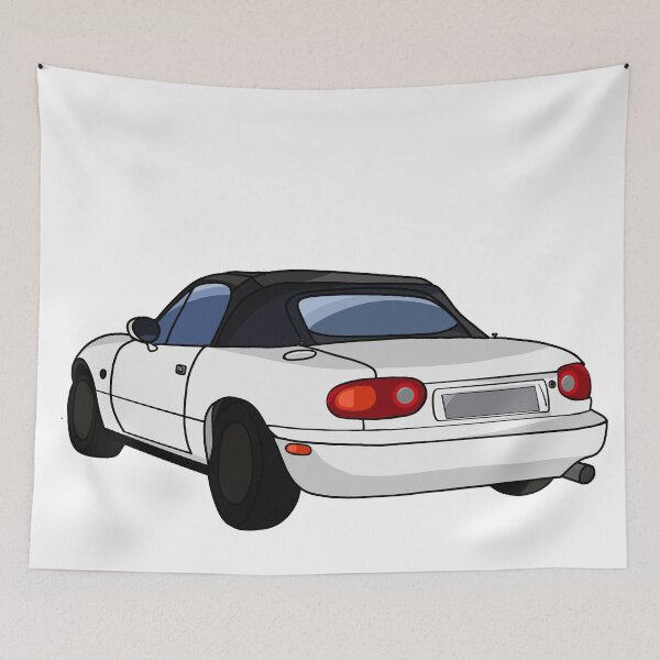 Item preview, mazda Miata mx5 1990 back designed and sold by MartiiiLave.