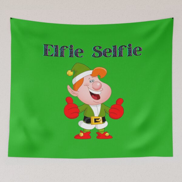 Item preview, Happy Elfie Selfie designed and sold by Gratefulme1.