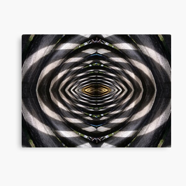 Into the tunnel Canvas Print