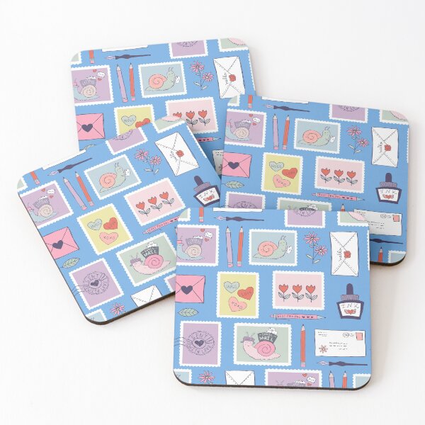 Item preview, Snail Mail, Blue designed and sold by Jacqueline Hurd.