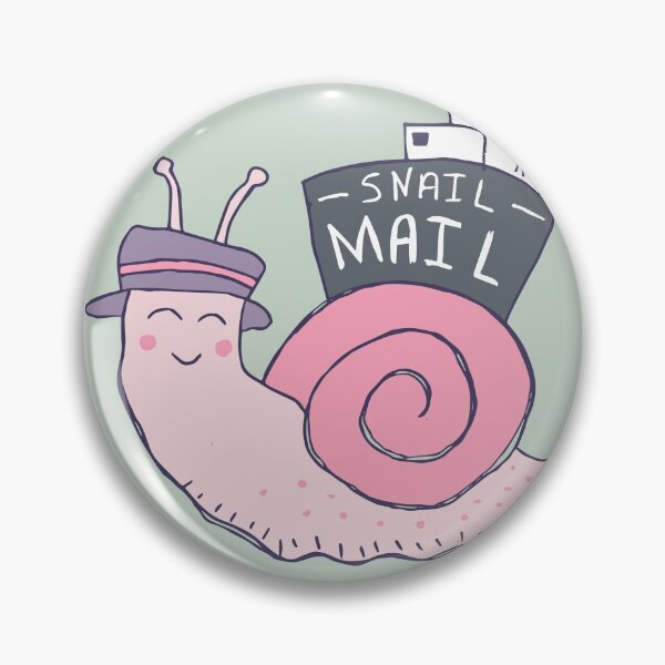 Item preview, Snail Mail, Blue designed and sold by Jacqueline Hurd.