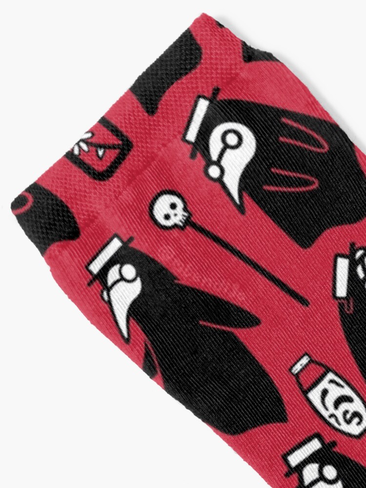 Alternate view of Plague Doctors Socks