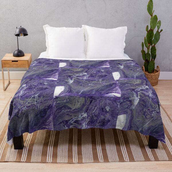 Item preview, Purple and Grey Marble designed and sold by LuxeHurricane.