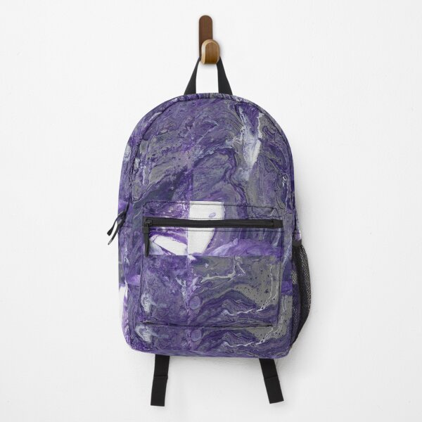 Item preview, Purple and Grey Marble designed and sold by LuxeHurricane.