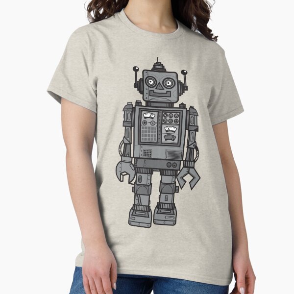 Aperçu de l'œuvre Robot vintage créée et vendue par wottoart.