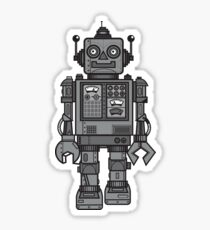 Vintage Robot Sticker