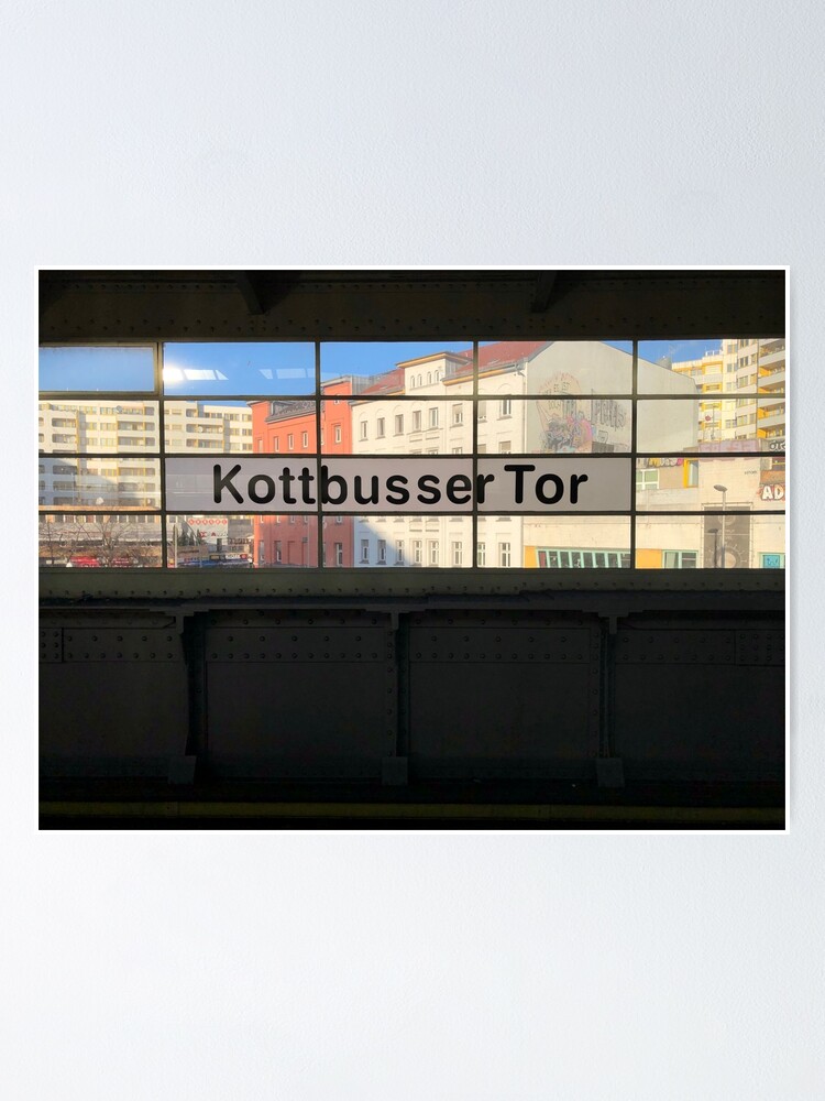 Alternate view of U Kottbusser Tor Poster