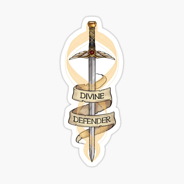 Paladin - Divine Defender Sticker