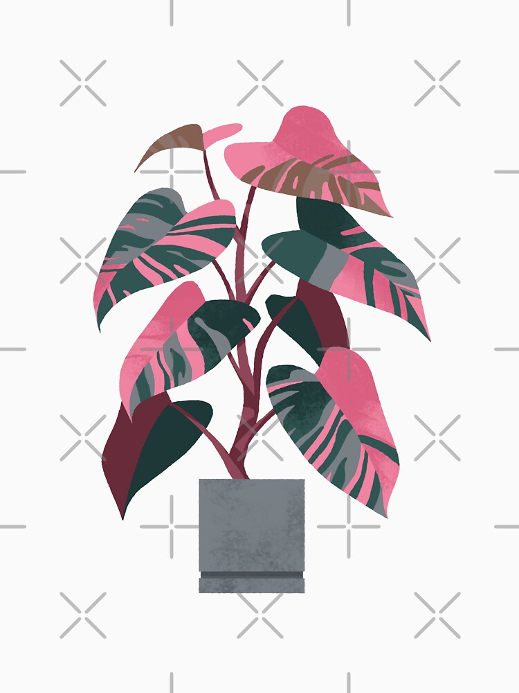 « Princesse rose Philodendron » par ikerpazstudio