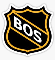 Boston Old School Crest Sticker