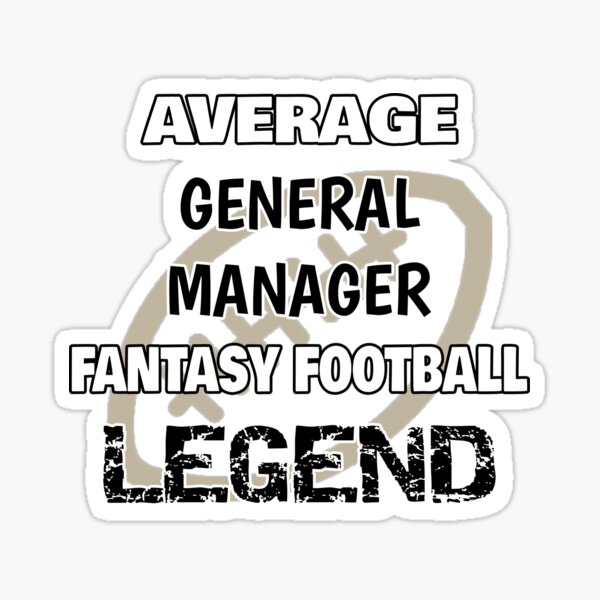 Fantasy Football Legend - General Manager Sticker