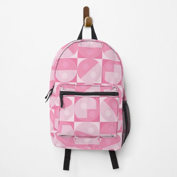 Item preview, In & Out Circles Geometric Pattern – Pink designed and sold by RoguePatterns.