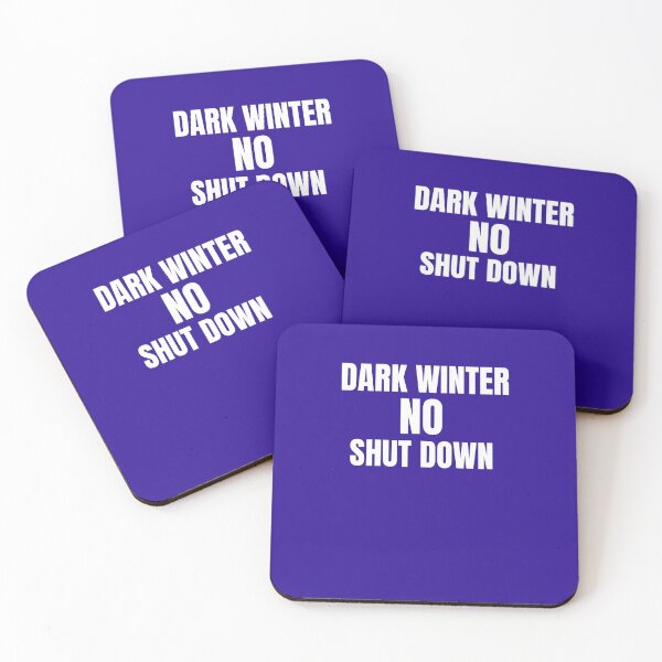 Item preview, DARK WINTER NO SHUT DOWN designed and sold by GILLES VAZIRI.