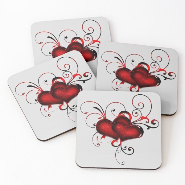 Item preview, Romantic Hearts designed and sold by ReesDesigns.