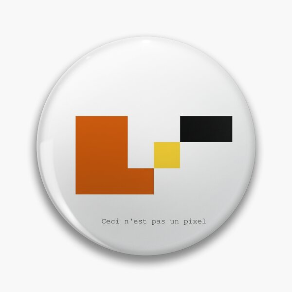 Item preview, Ceci n'est pas un pixel designed and sold by 8sqr.