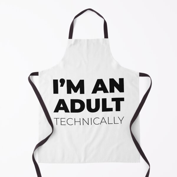 Item preview, l'm an Adult Technically designed and sold by GoldenDov.