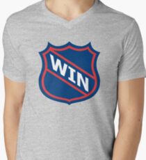Winnipeg Old School Crest Men's V-Neck T-Shirt