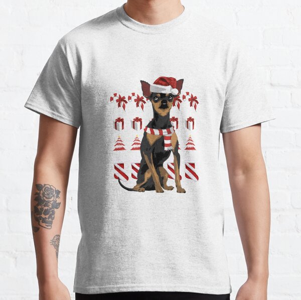 Marry Christmas Prague Ratter Design Classic T-Shirt
