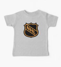 National Hockey League Old School Crest Baby Tee
