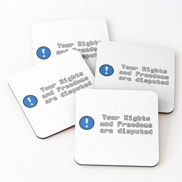 Item preview, Your Rights and Freedoms Are Disputed designed and sold by Freedom-Inc.