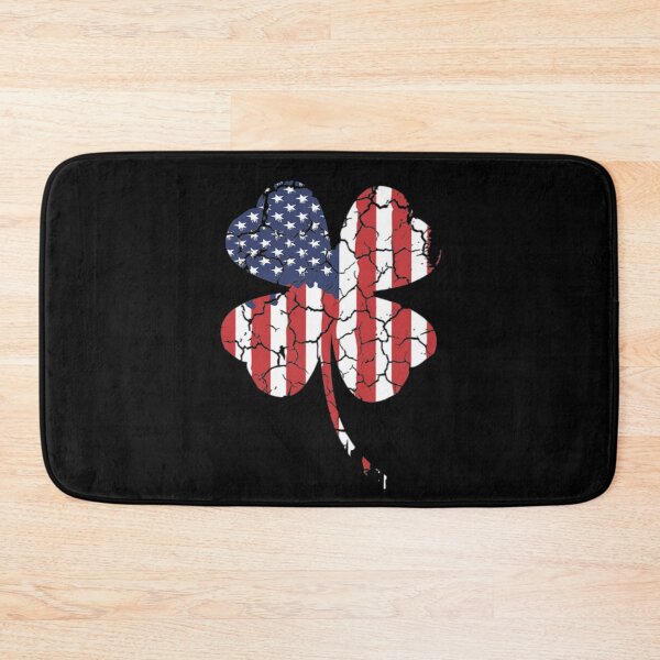 Item preview, Vintage American Flag Lucky Clover designed and sold by thewhitteeguy.