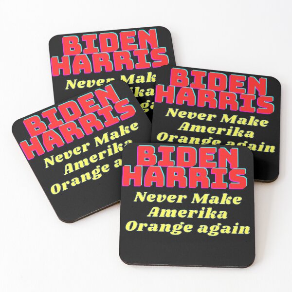 Item preview, BIDEN HARRIS Never Make Amerika Orange Again designed and sold by Ghostach.