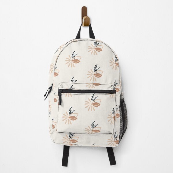 Item preview,  Minimalist Abstract  Flower Leaves Cute Warm Colours Pink  design  designed and sold by zedonee.