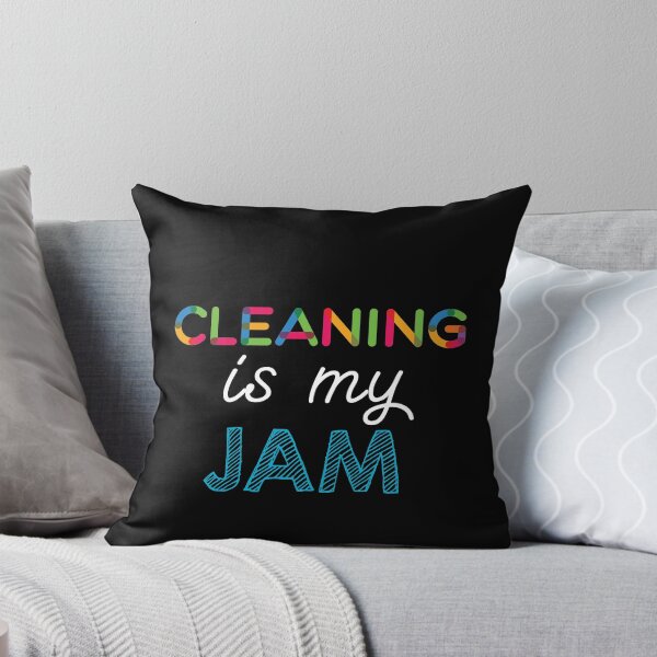Item preview, Cleaning is my Jam. Funny Cleaning Design designed and sold by Custom365.