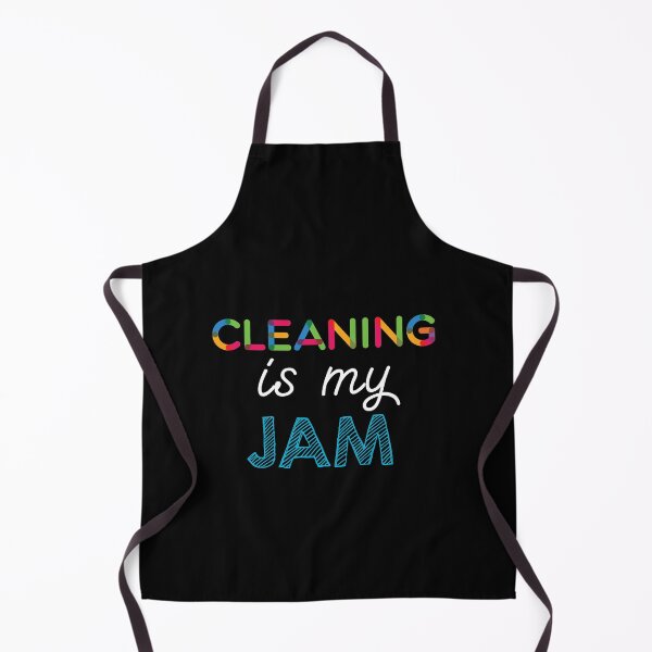 Item preview, Cleaning is my Jam. Funny Cleaning Design designed and sold by Custom365.