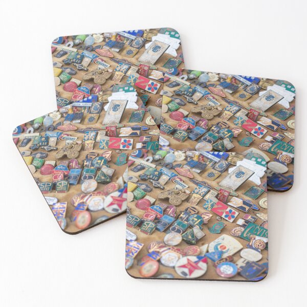 Item preview, Many old pins at the market designed and sold by Pokofoto.