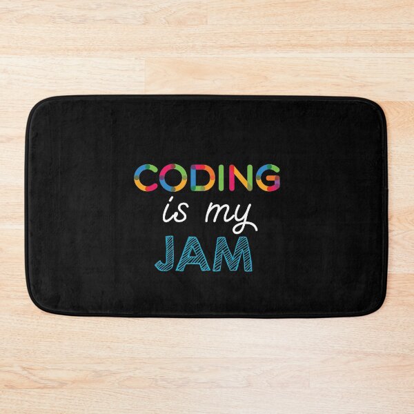 Item preview, Coding is my Jam. Funny Coding Design designed and sold by Custom365.
