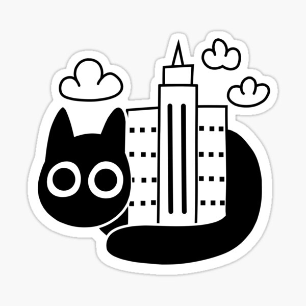 Artikel-Vorschau von Die Stadt der schwarzen Katze, designt und verkauft von palaco210.