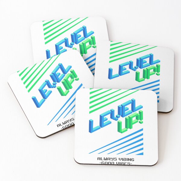 Item preview, Level Up / Good Vibes designed and sold by Oscar Price.