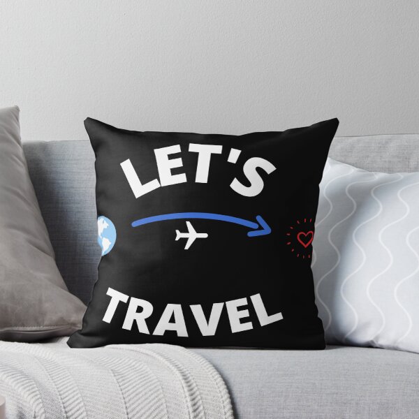 Item preview, Let's Travel Motif - Fly to Love (Dark) - Holiday Theme designed and sold by Silvester Benjamin.